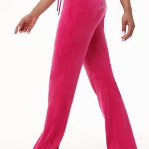 Custom Zodiac OG Big Bling Velour Track Pants