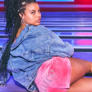 Big Bling Velour Track Shorts