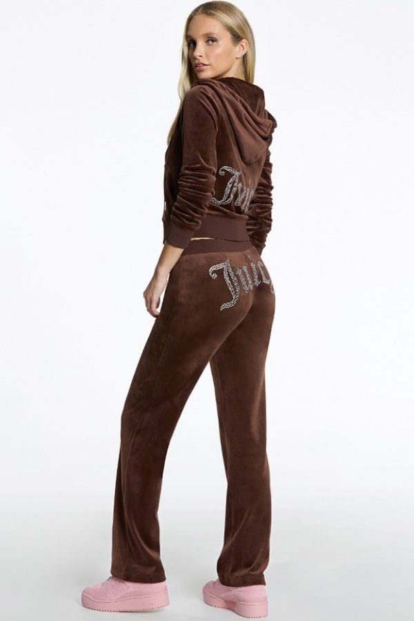 OG Big Bling Velour Track Pants—REJUICED - Image 5
