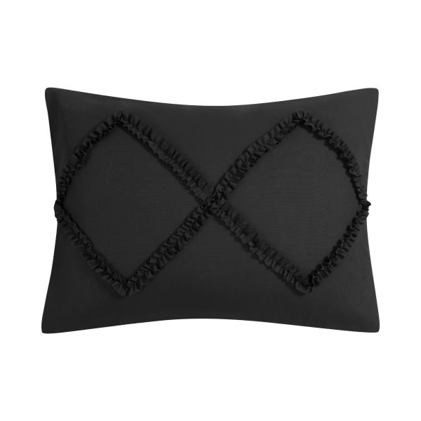 Diamond Ruffle Comforter Set - Image 8