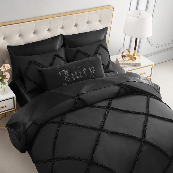 Diamond Ruffle Comforter Set - Image 2