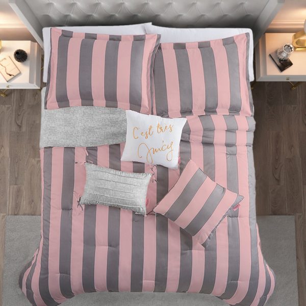 Cabana Striped Reversible Comforter Set - Image 2