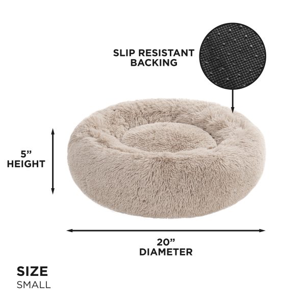 Devon Faux Fur Pet Bed - Image 5