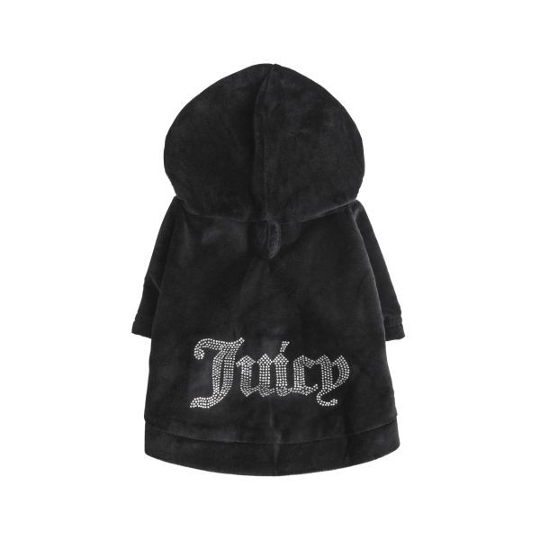 Bling Velour Pet Hoodie - Image 4
