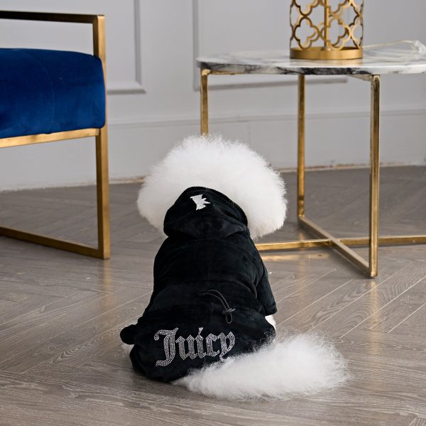 Bling Velour Pet Tracksuit - Image 2