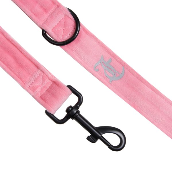 Bling Velour Pet Harness and Leash Set - Image 3