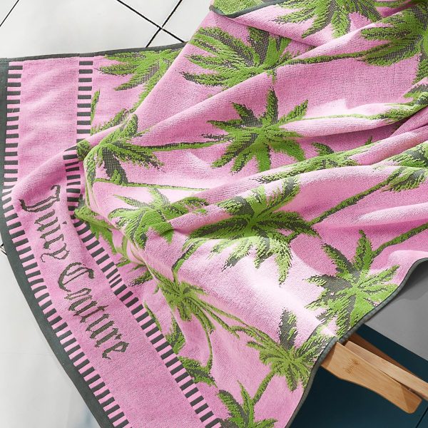 Palm Trees Cotton Beach Towel - Image 4