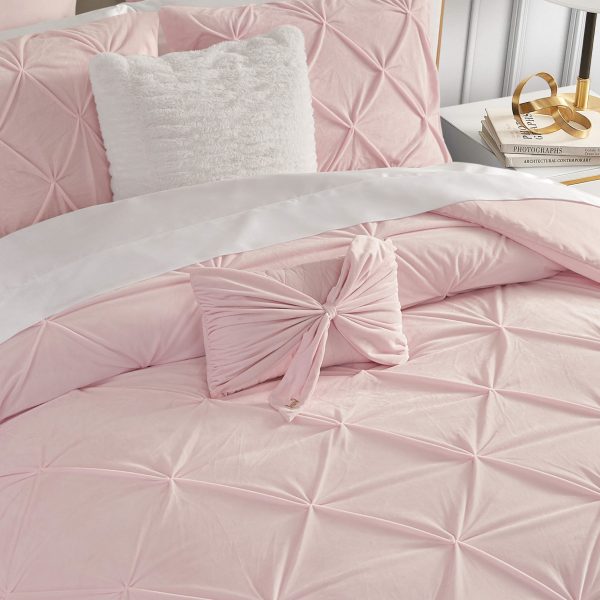Velvet Bow Decorative Pillow - Image 5