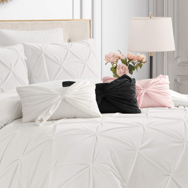 Velvet Bow Decorative Pillow - Image 6