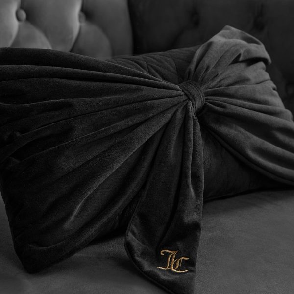Velvet Bow Decorative Pillow - Image 4