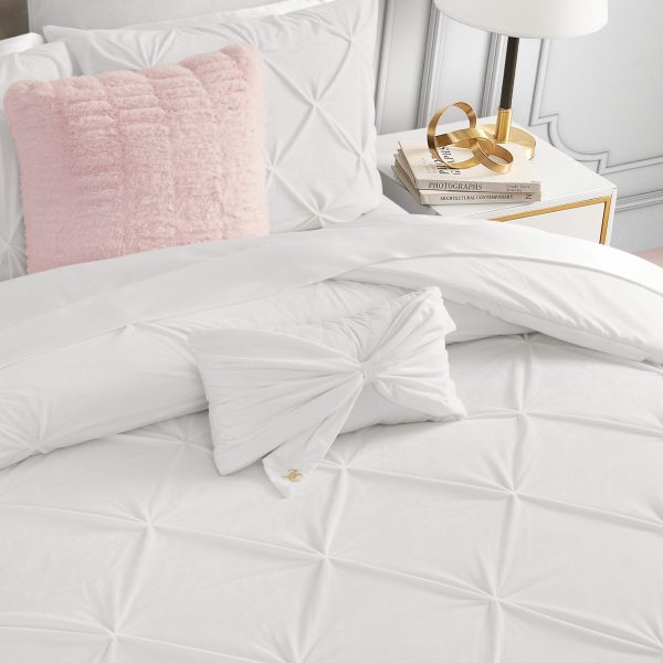 Velvet Bow Decorative Pillow - Image 5