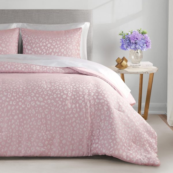 Sparkle Cheetah Jaquard Comforter Set - Image 3
