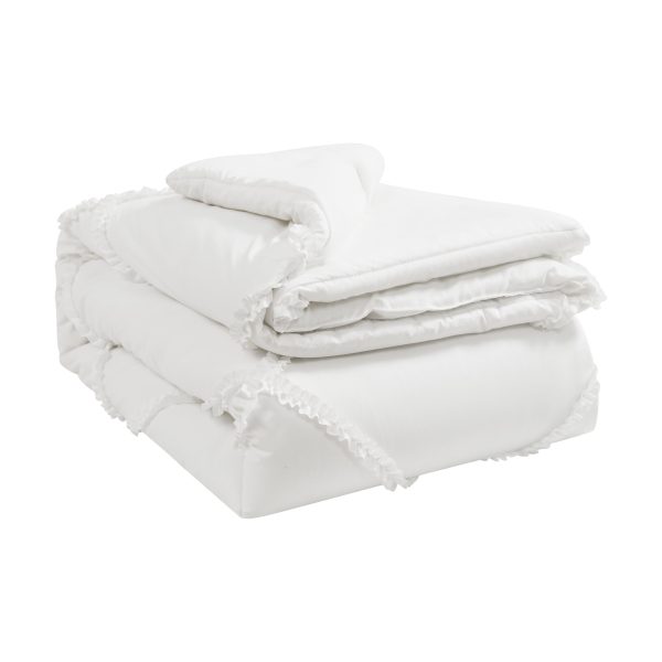 Diamond Ruffle Comforter Set - Image 6