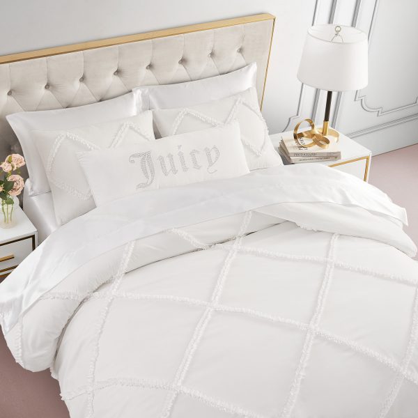 Diamond Ruffle Comforter Set - Image 2