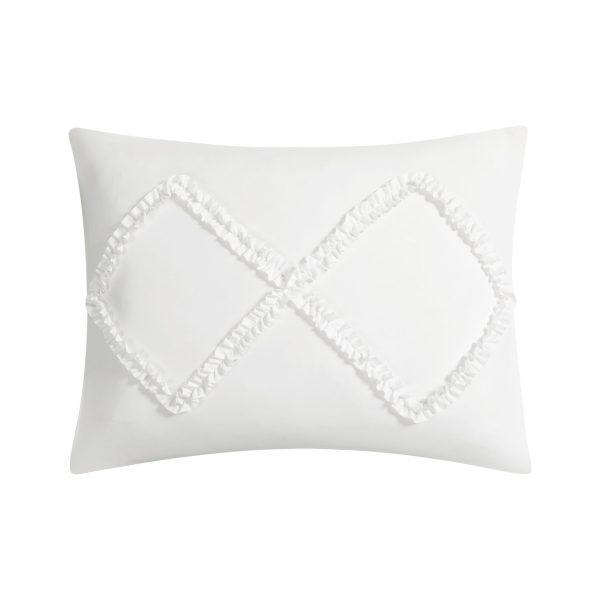 Diamond Ruffle Comforter Set - Image 7