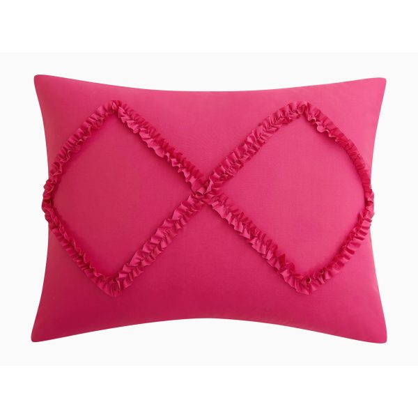 Diamond Ruffle Comforter Set - Image 7