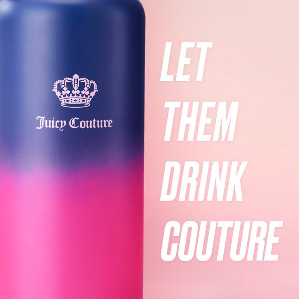 Go Girl Stainless Steel Water Bottle with Pop-up Straw - Image 6