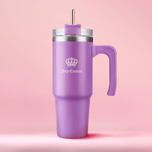 Glam Logo Stainless Steel Water Bottle - Image 7