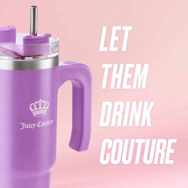 Glam Logo Stainless Steel Water Bottle - Image 5