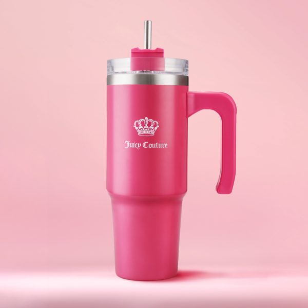 Glam Logo Stainless Steel Water Bottle - Image 7