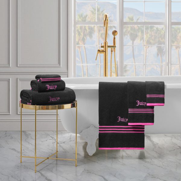 Neon Border Bath Towel Set - Image 4