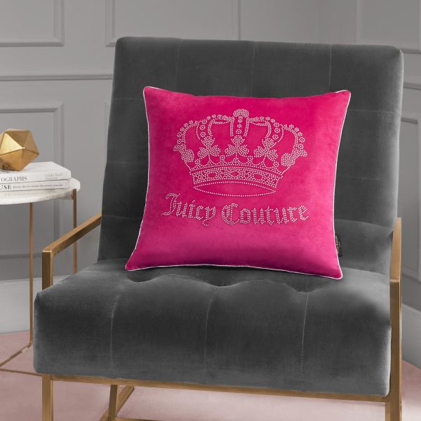Gothic Rhinestone Crown Pillow - Image 2