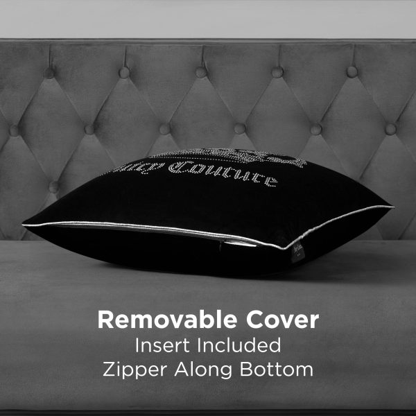 Gothic Rhinestone Crown Pillow - Image 5