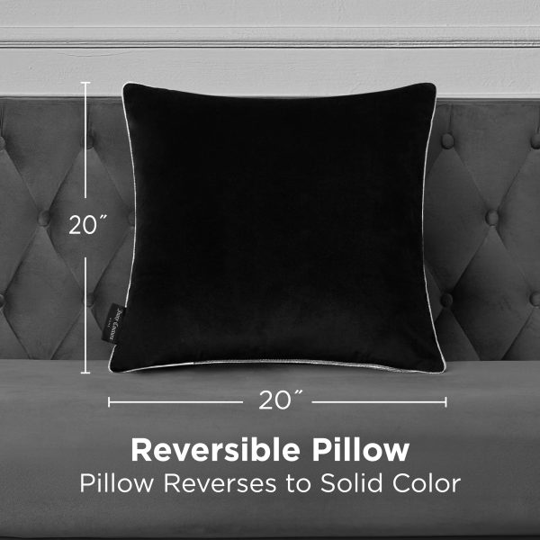 Gothic Rhinestone Crown Pillow - Image 4