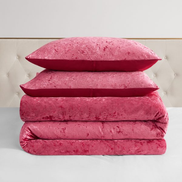 Crushed Velvet Comforter Set - Image 5