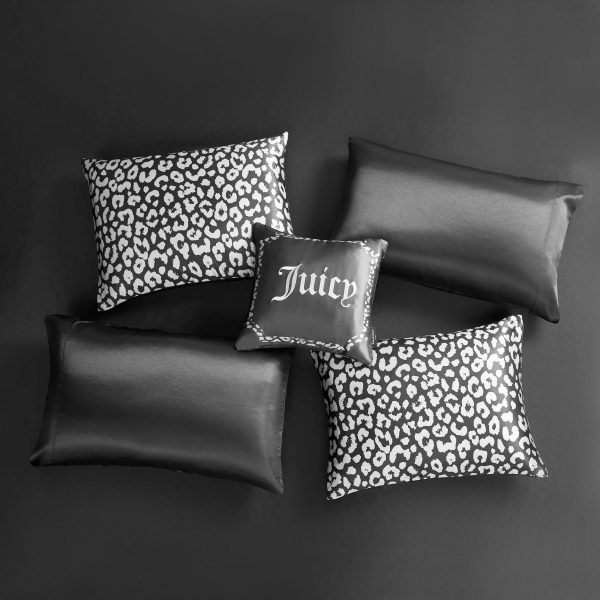 Modern Leopard Satin Bed in a Bag Bedding Set - Image 6