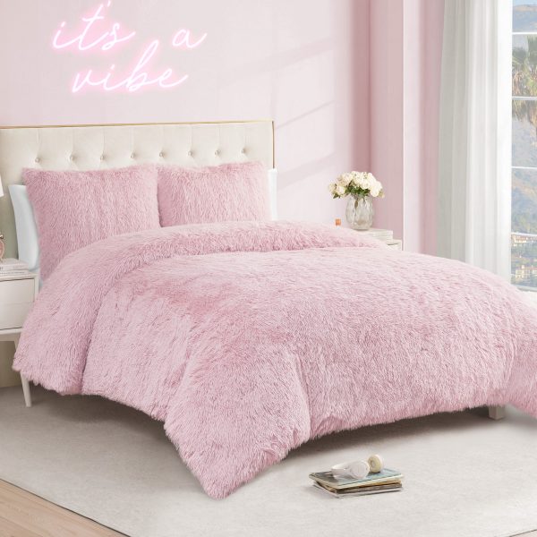 Shaggy Faux Fur Comforter Set - Image 4