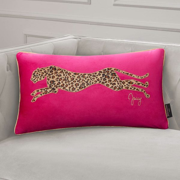 Velvet Cheetah Pillow - Image 3