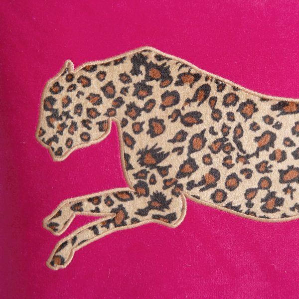 Velvet Cheetah Pillow - Image 6