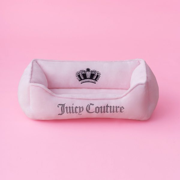 Crown Bling Black Pet Bed - Image 2