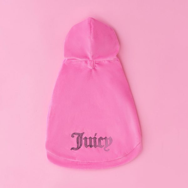 Bling Velour Pet Hoodie - Image 4