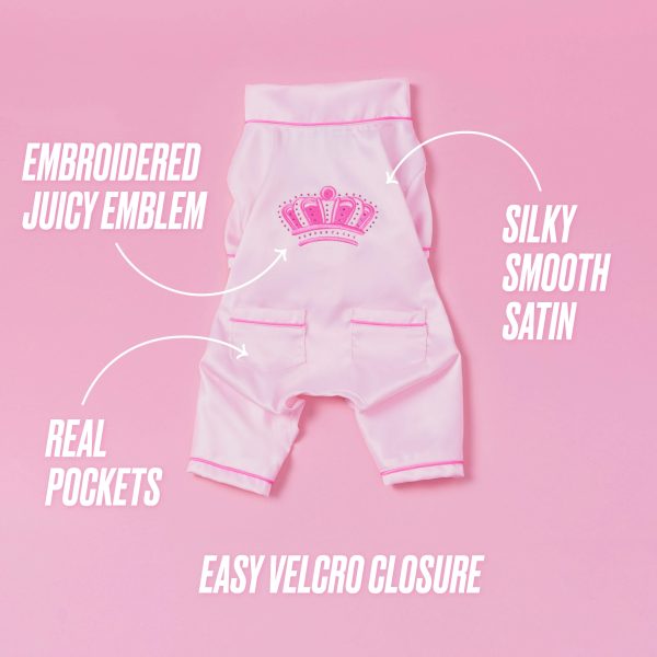 Juicy Couture Pet Silky Satin Pajamas - Image 3