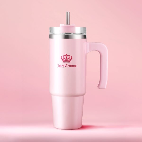 Glam Logo Stainless Steel Water Bottle - Image 7