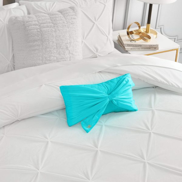 Velvet Bow Decorative Pillow - Image 5