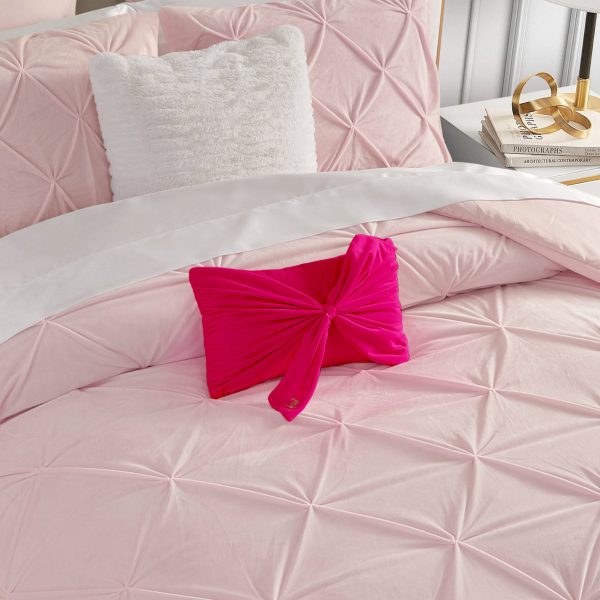 Velvet Bow Decorative Pillow - Image 5