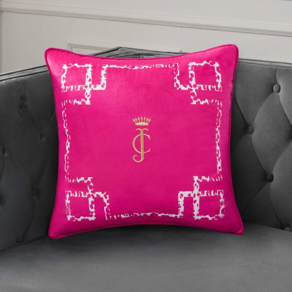 Velvet Lattice Pillow - Image 2