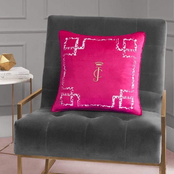 Velvet Lattice Pillow - Image 3