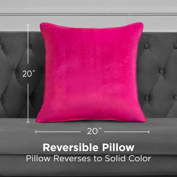 Velvet Lattice Pillow - Image 5
