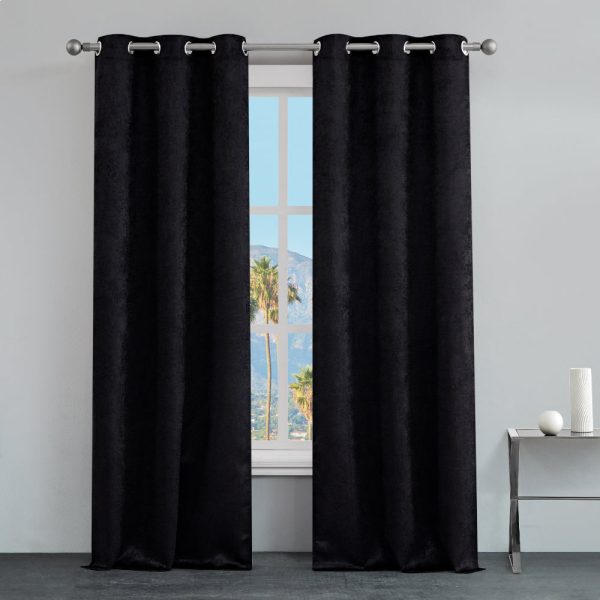 Faux Suede Curtains - Image 3