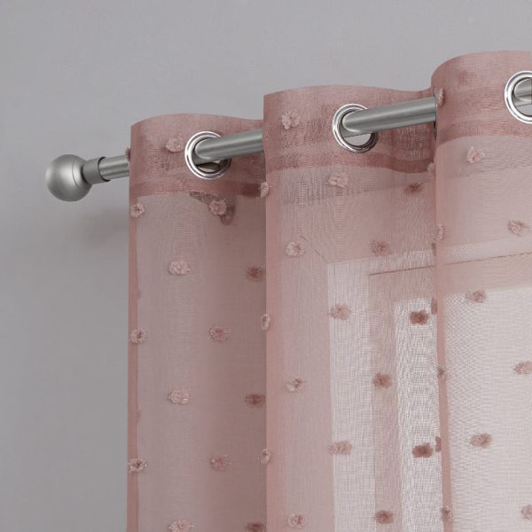 Evelyn Polka Dot Sheer Curtains - Image 5