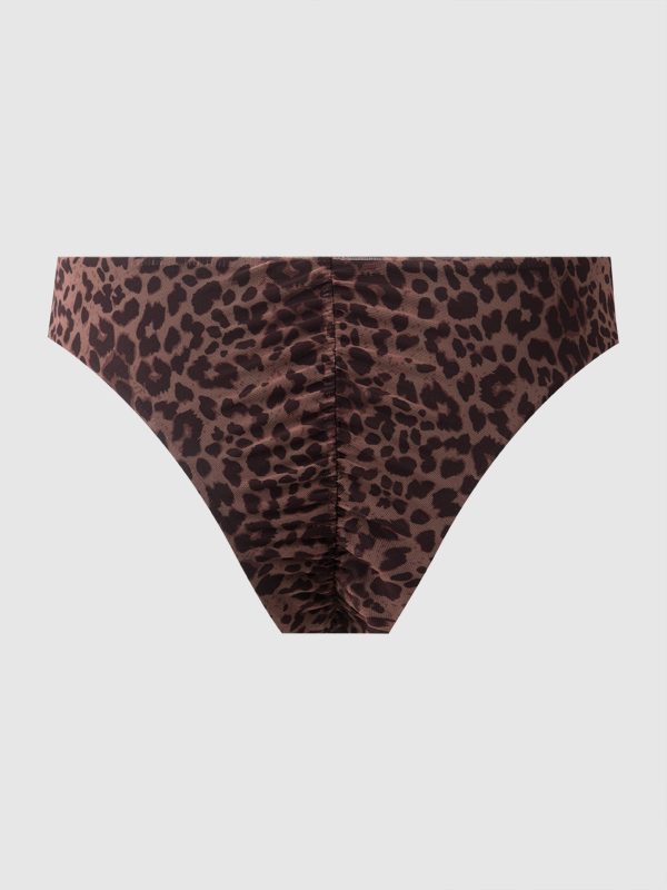 Frederick's Of Hollywood Alanza High-Waist Tie Front Swim Bottom - Image 10
