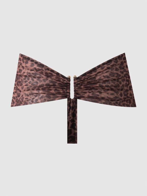 Frederick's Of Hollywood Alanza Mesh U Hook Thong Swim Bottom - Image 10