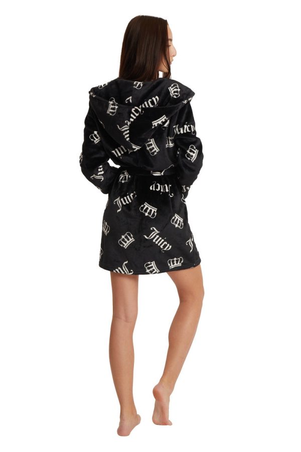 Hooded Luxe Plush Robe - Image 2