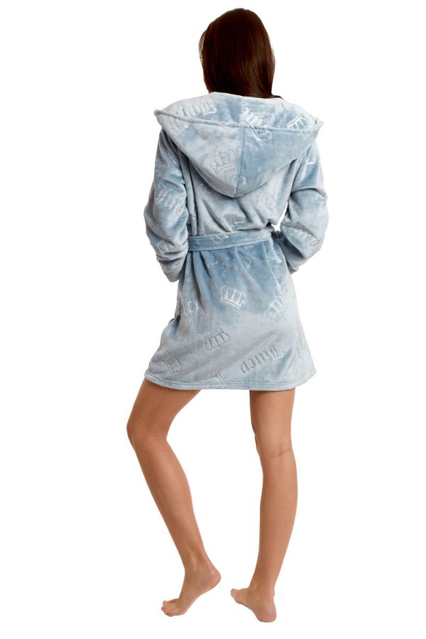 Hooded Luxe Plush Robe - Image 4