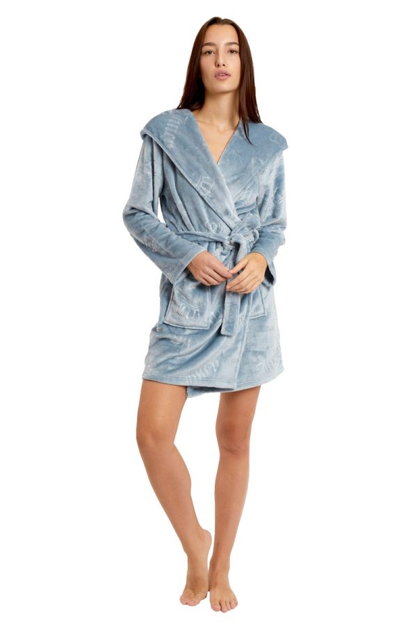 Hooded Luxe Plush Robe - Image 3