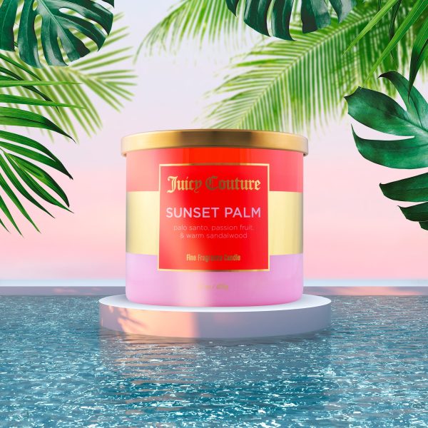 Sunset Palm Candle - Image 2